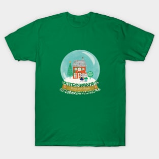 Merry Christmas Snow globe T-Shirt